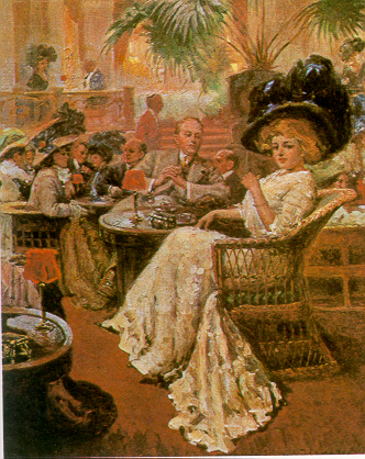 A tegnap nagysgos asszonya az trai ten (1910 tjn)