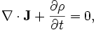 \nabla \cdot \mathbf +  = 0,\,